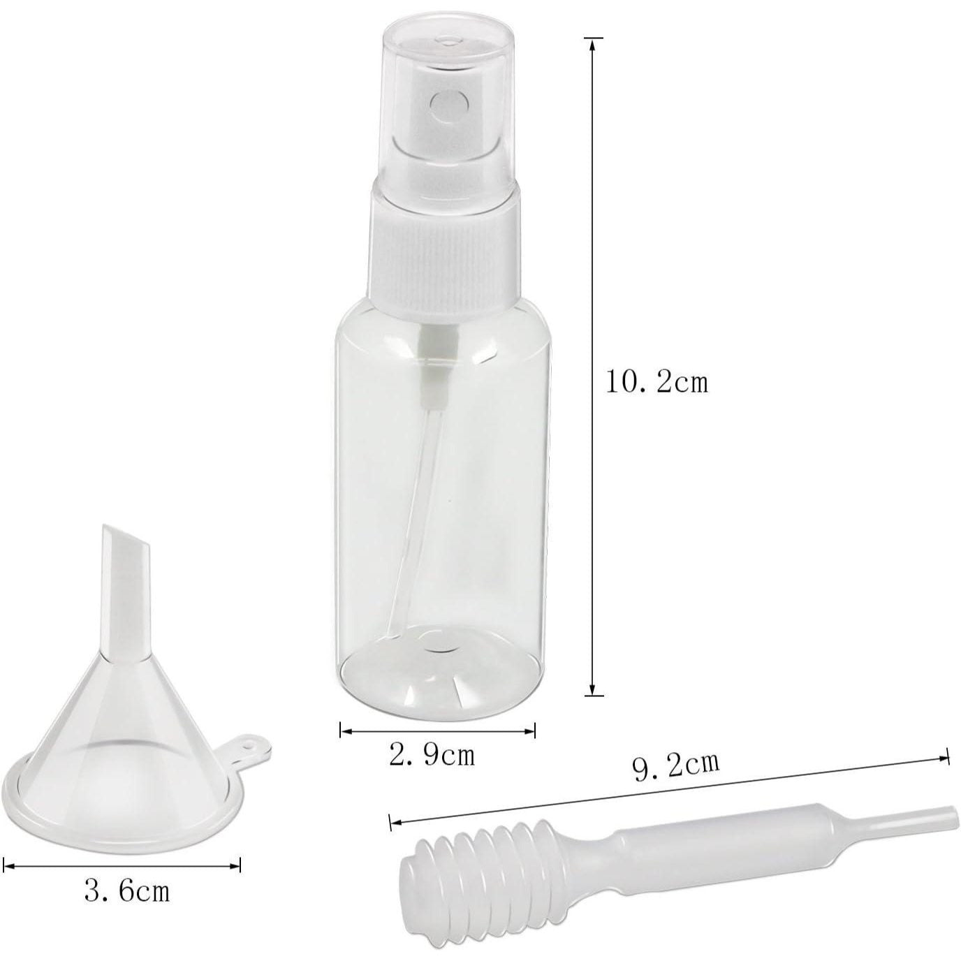 Bouteille à spray – 12 pièces avec des bouteilles de 30 ml