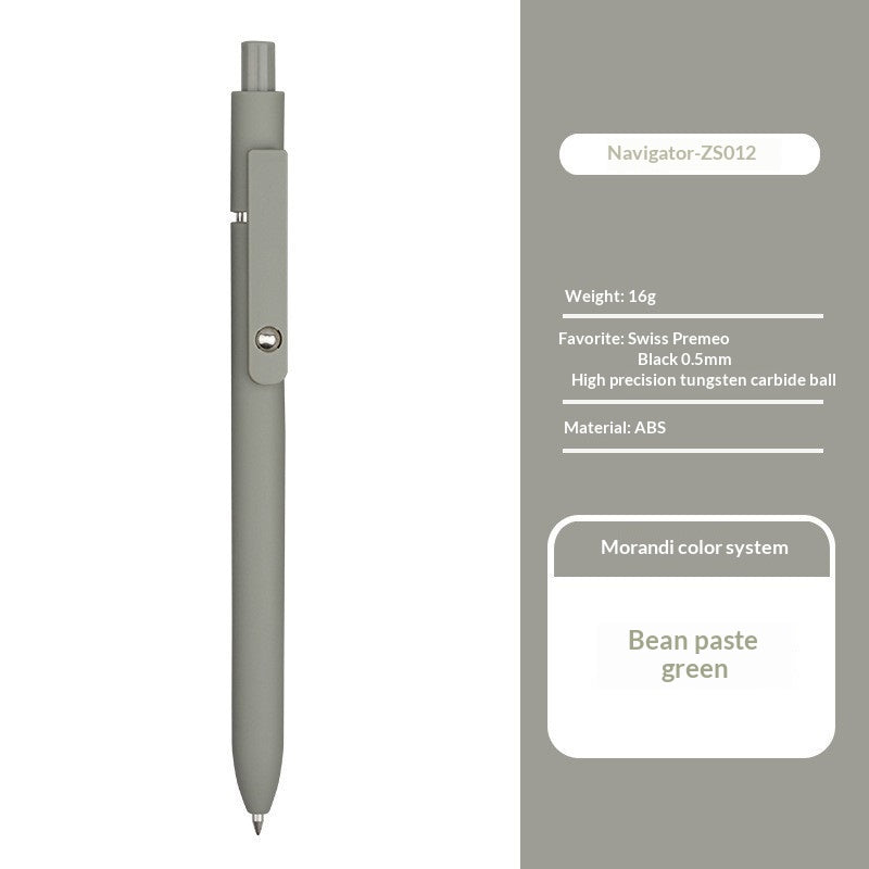 Stylo à bille portatif à usage domestique de couleur solide