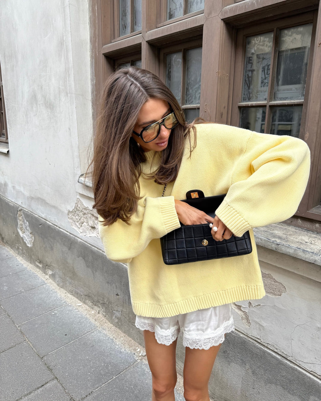 Empreinte-lettre Chandail pour femmes