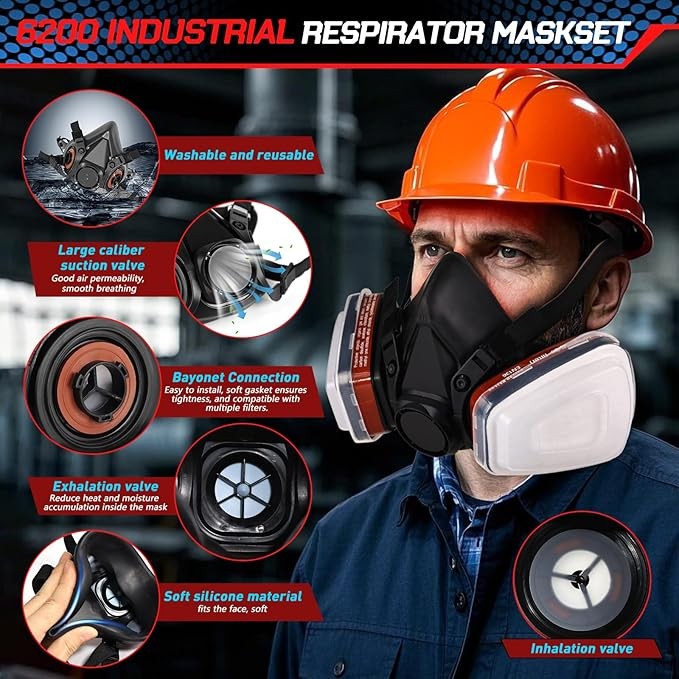 6001 Respirateur demi-face