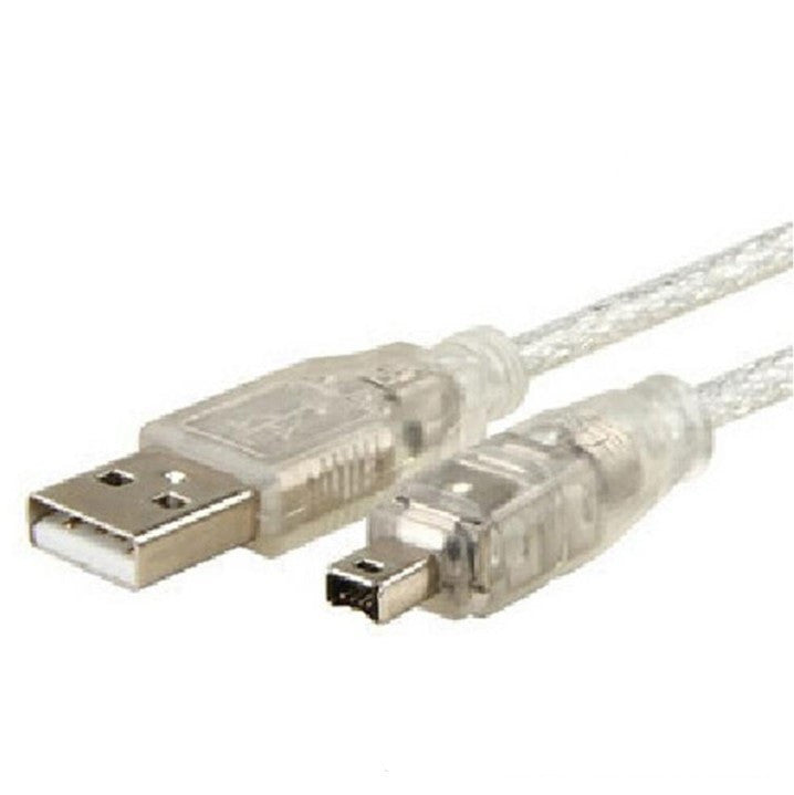 USBAM blanc transparent Vers les périphériques informatiques 4P Tous les câbles