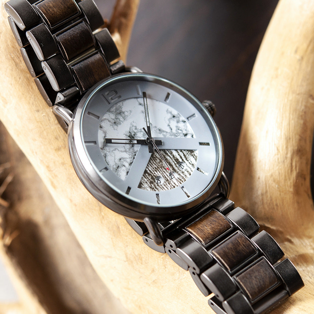 Montre en bois sport homme R30
