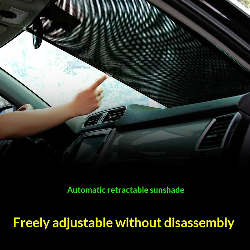 Visière de soleil rétractable automatique de voiture