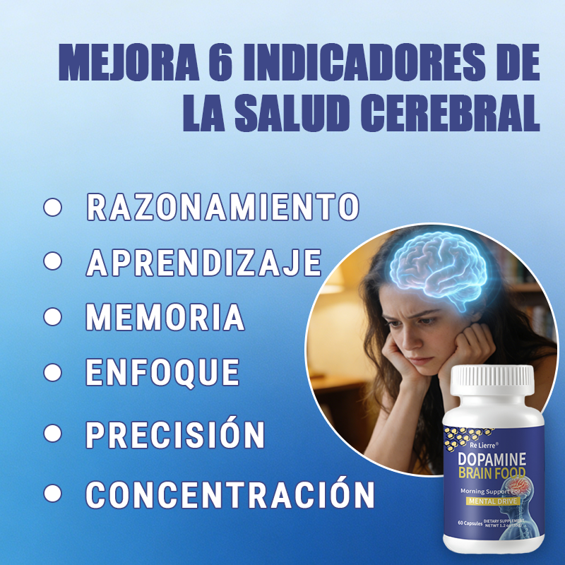 Supplément de nutrition du cerveau à la dopamine