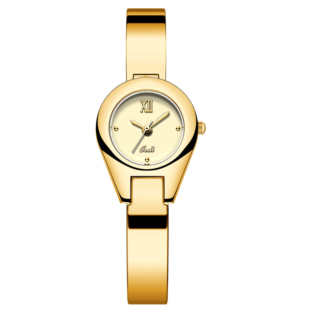 Luxury Luxury Minority High-grade Ins Style Montre Quartz pour femme