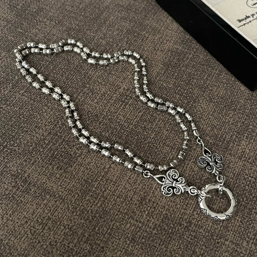 Style rétro Trendy Casual Collier polyvalent