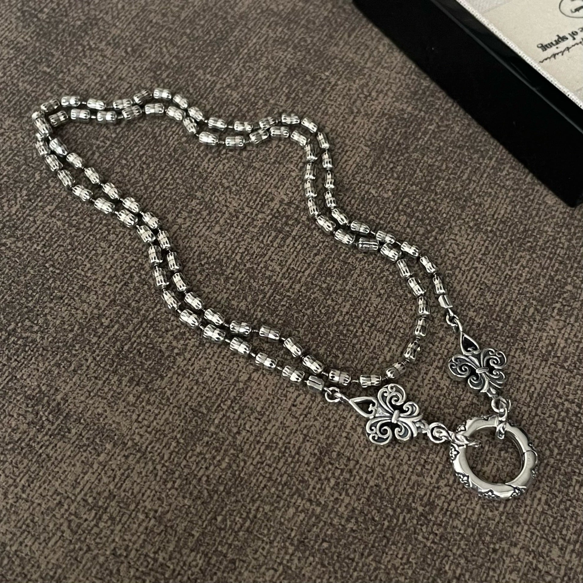 Style rétro Trendy Casual Collier polyvalent