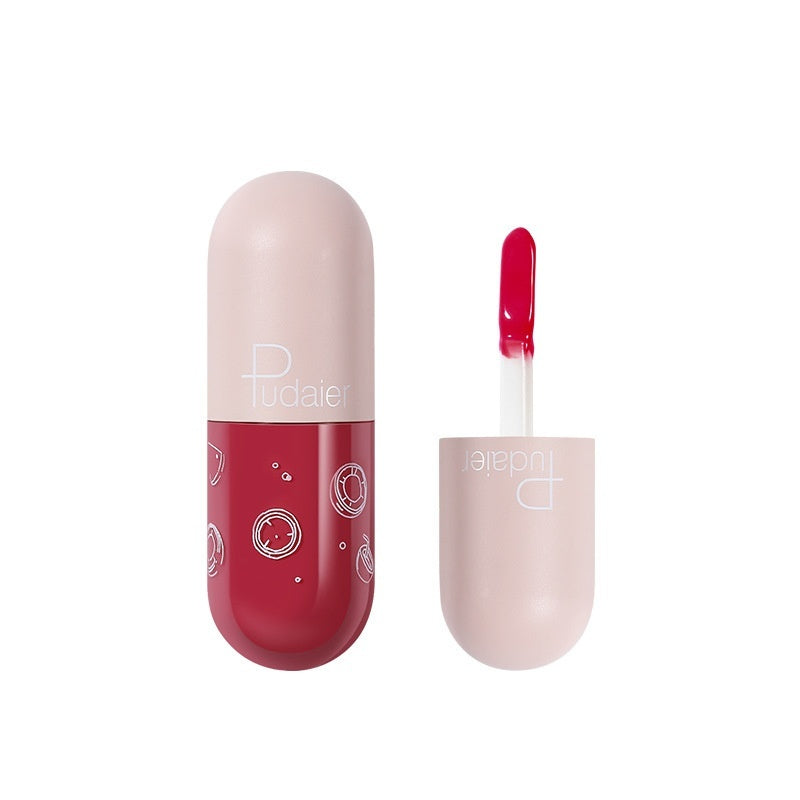 Lip Gloss qui n'a pas de tasses et de faux