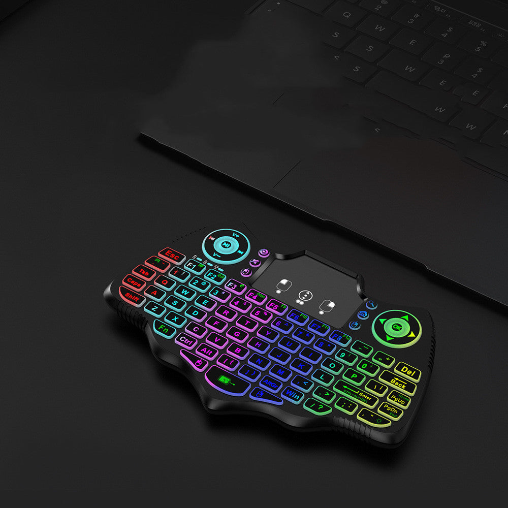 Télécommande sans fil mini souris de clavier volant V18