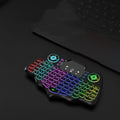 Télécommande sans fil mini souris de clavier volant V18