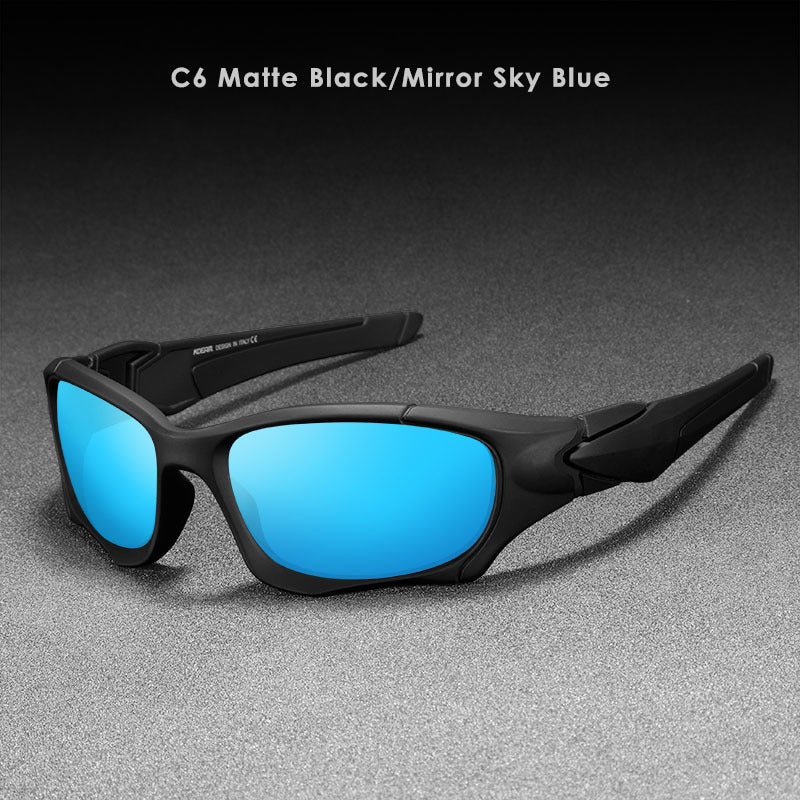Kdeam Polarized Verre véritable Cyclisme Sports Lunettes de soleil Vision de nuit