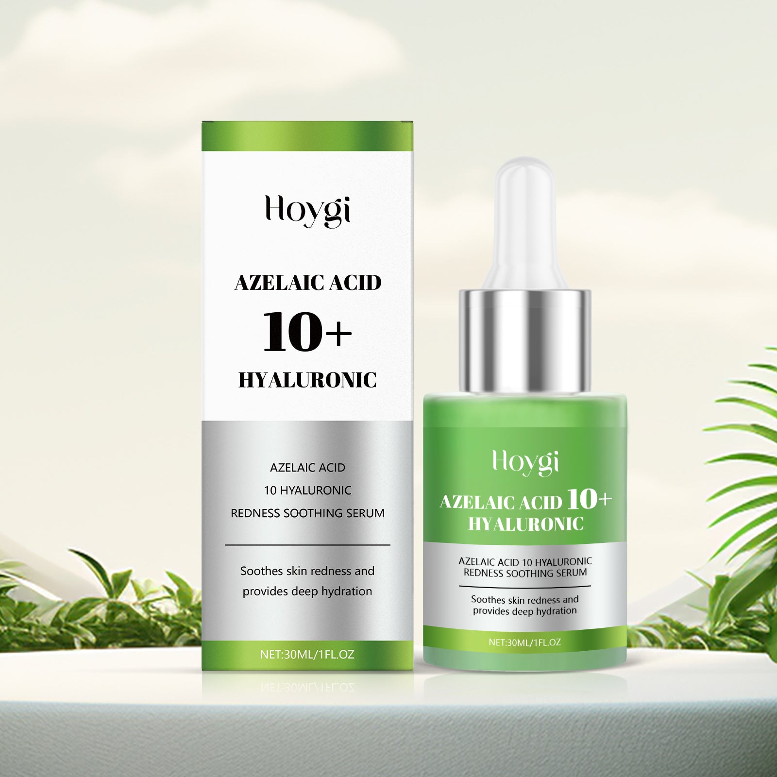 Acide hyaluronique Apaisant E Ssence Vert clair Boîte de 30ml