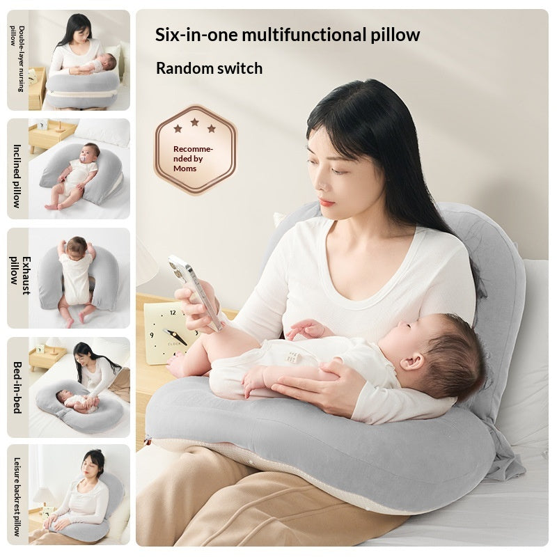 Oreiller multifonctionnel pour bébés en soins infirmiers sans manches