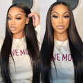 4x4 Perruque de cheveux humains couleur naturelle