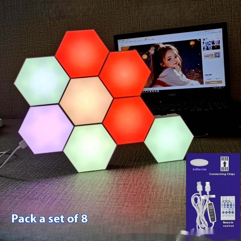 Fond Mur Quantum Esports Atmosphere Light Strange Light Board