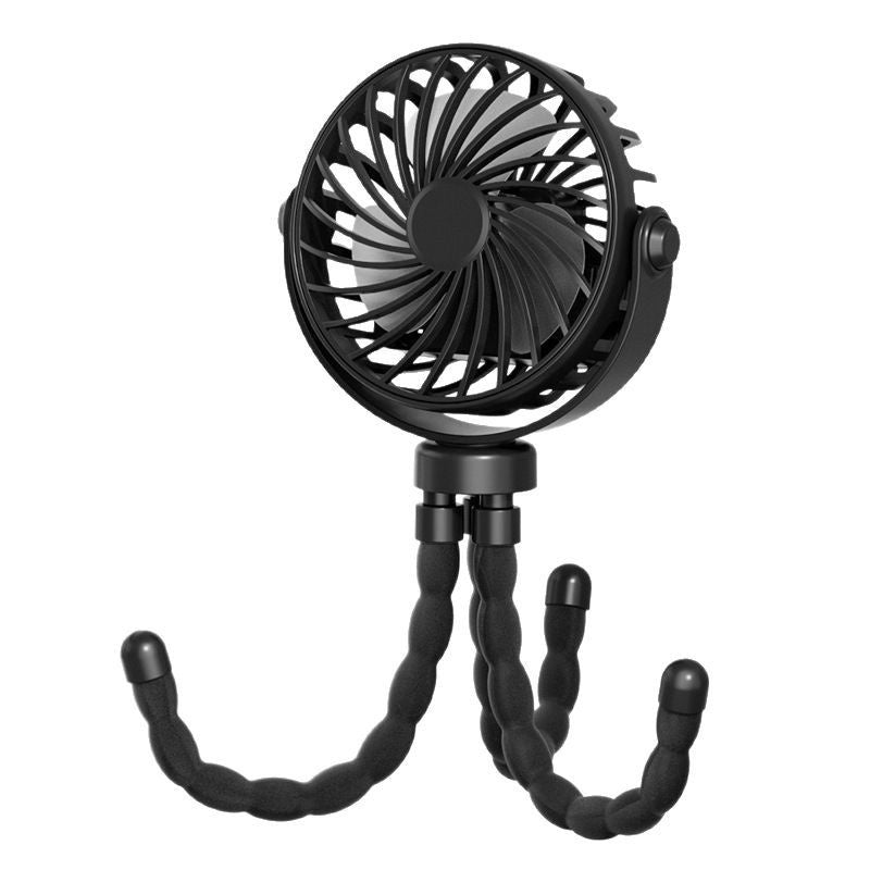 Mini ventilateur portable de bureau en forme d'octopus
