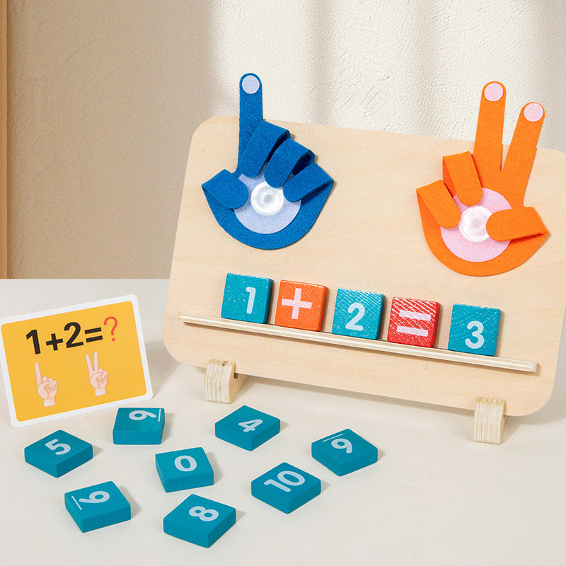 Matériel d'apprentissage numérique Montessori pour les enfants