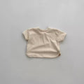 Versatile crew-neck short-sleeved top