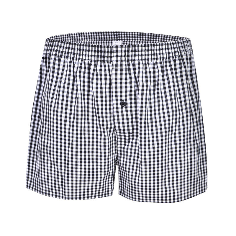 Pantalons en Plaid Shorts en Plaid