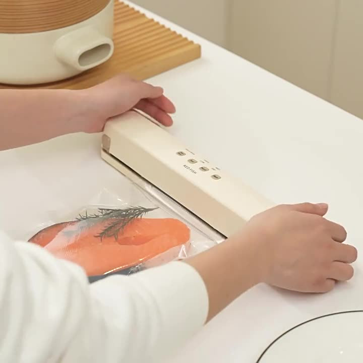 Machine à sceller sous vide Emballage pour aliments Machine à sceller Usage domestique