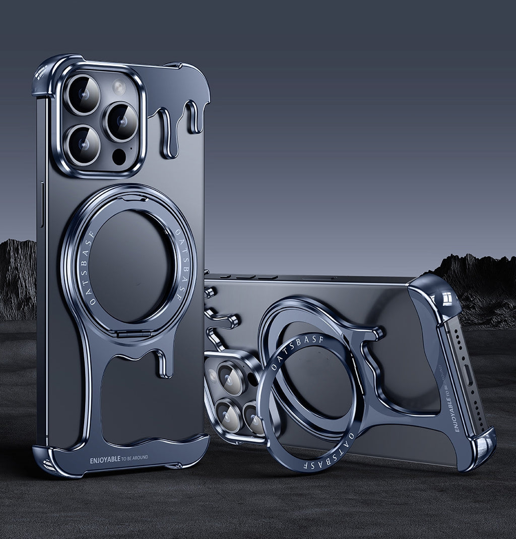 Boîtier de téléphone en métal liquide sans cadre