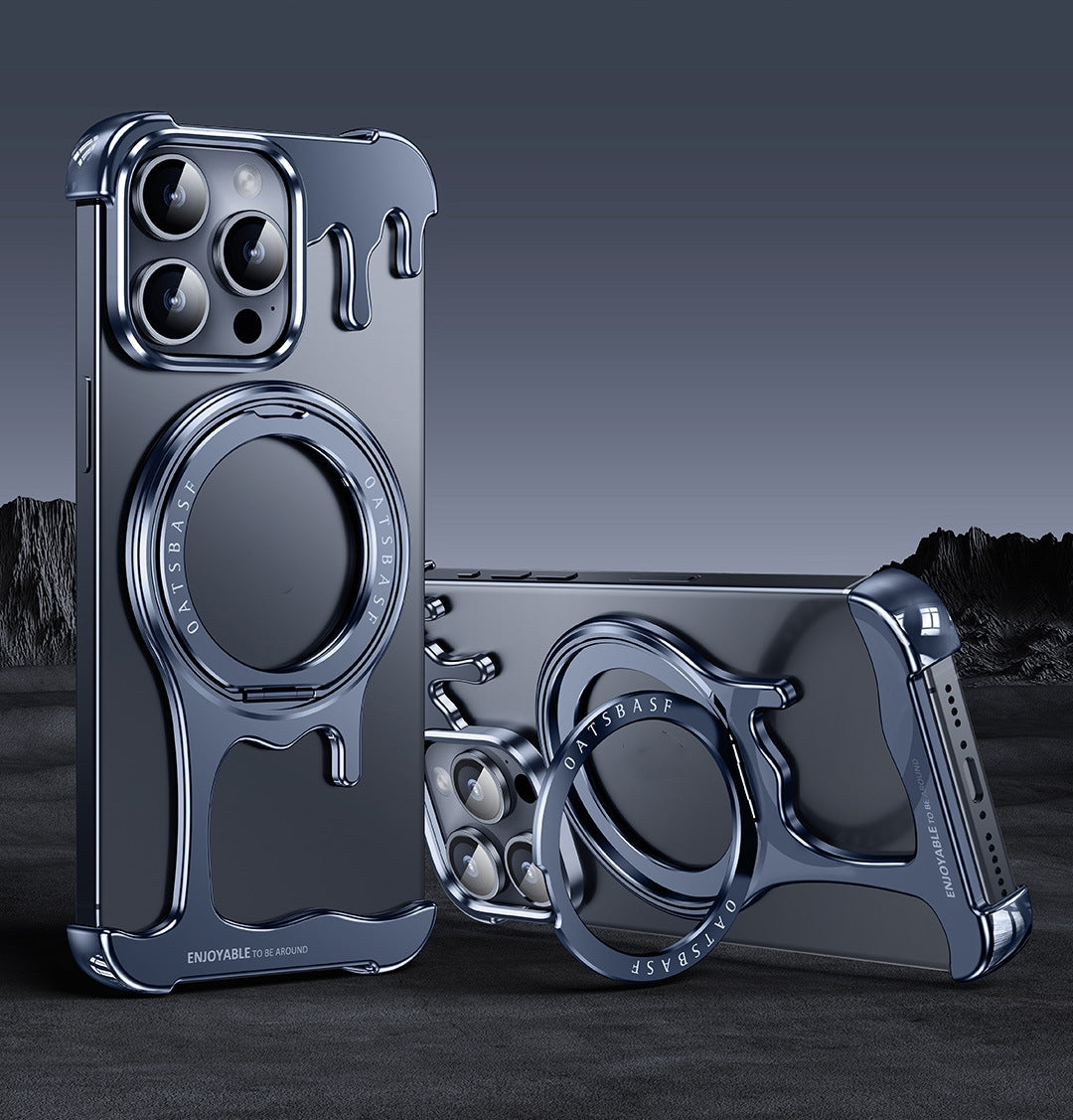Boîtier de téléphone en métal liquide sans cadre