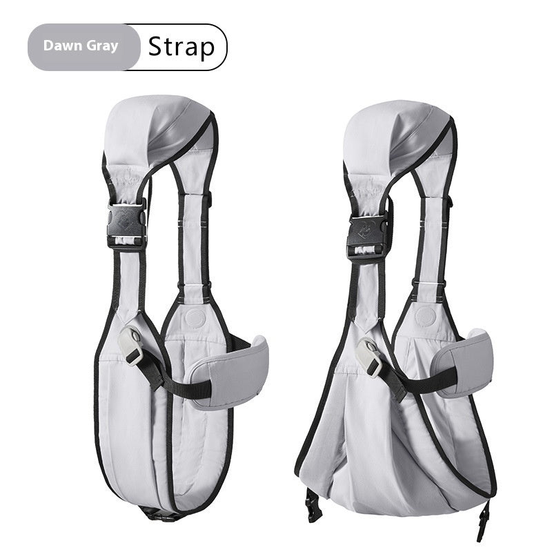Shoulder strap anti-reversal support for children