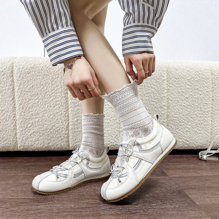 Mary Jane Chaussures Lazy Single Shoe Soft Sole Non Tirant Pieds Haut Rise Ballet Chaussures d'entraînement