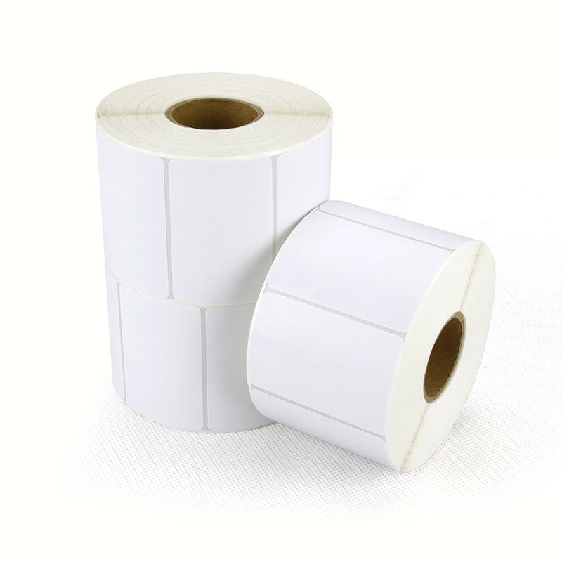 Four-property thermal paper adhesive sticker