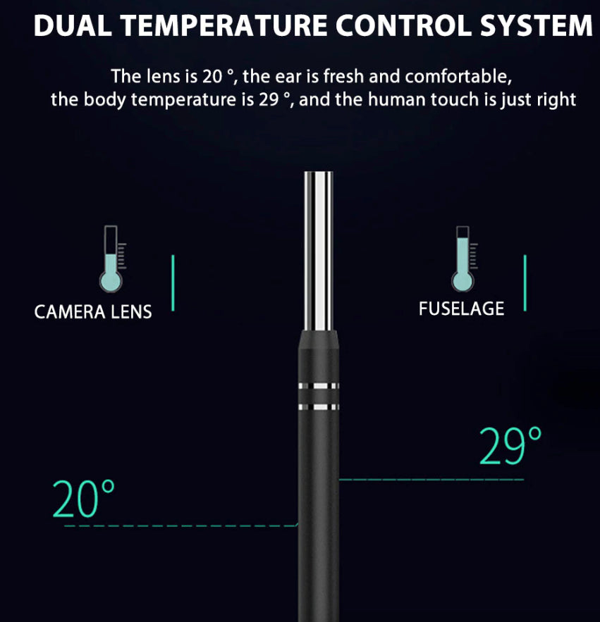 HD LED Endoscope endoscope endoscope appareil photo de cire choix de nettoyage outil de nettoyage Kit de suppression