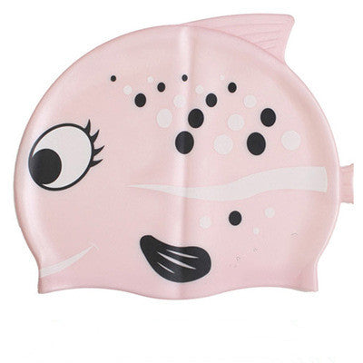 Silicone Cap de natation pour enfants Cute Caricature