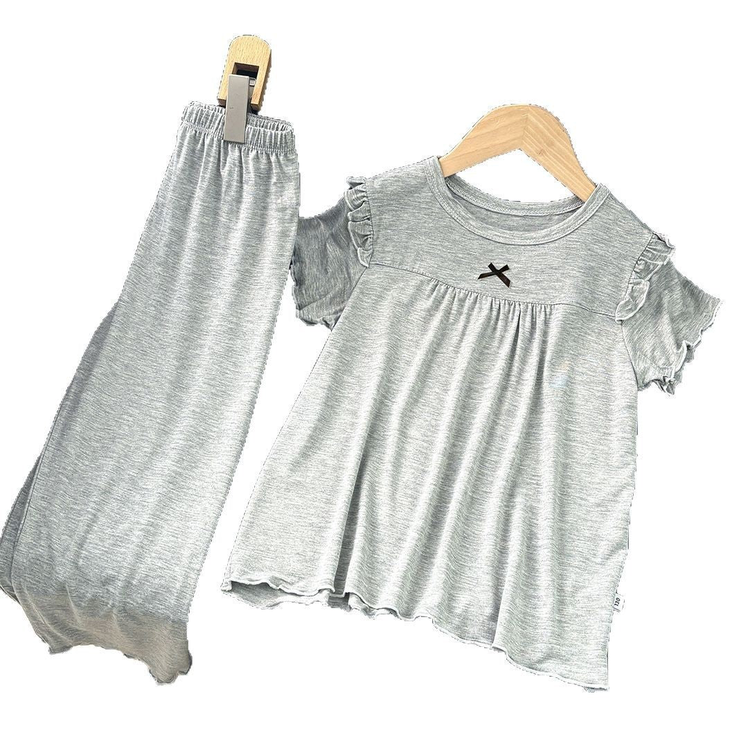Pyjama à manches courtes pour filles