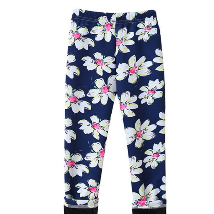 Filles Fine-Flannel PrintempsAutomne Vêtements de dessus Pantalons lait-viscose