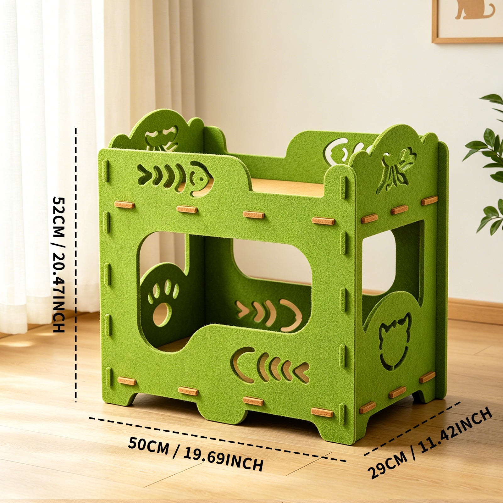 Un seul auto-pickup---Double lit de chat