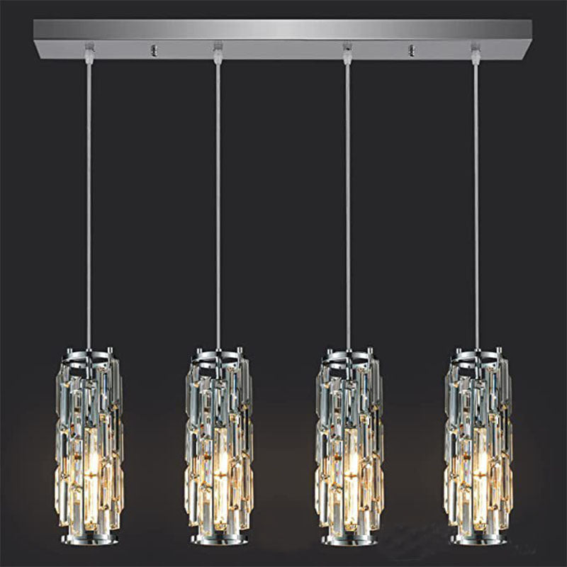 LED simple tête industriel style cristal Restaurant simple allée côté lit Petit droplight