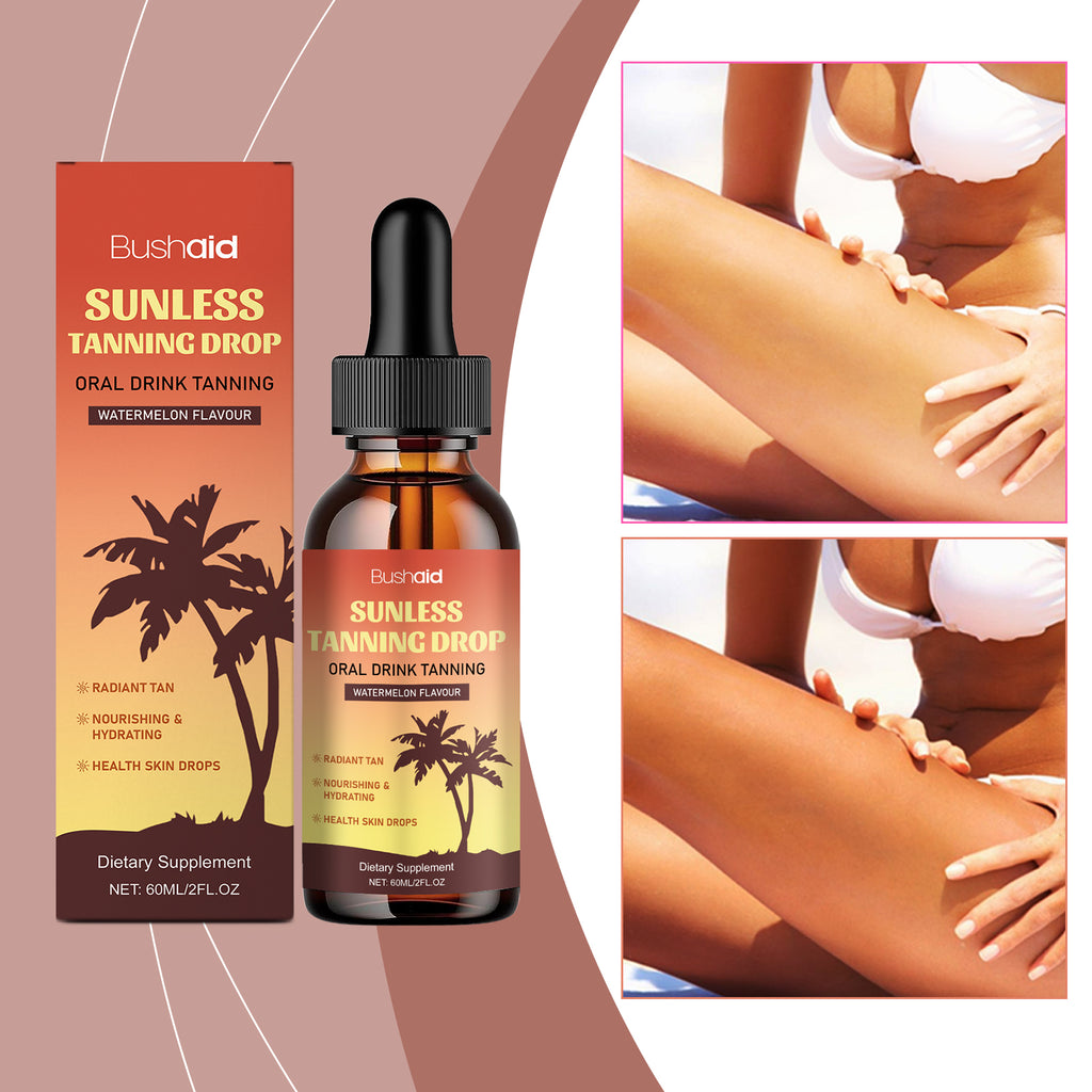 Beauté naturelle Black Sunless Tanning gouttes orales