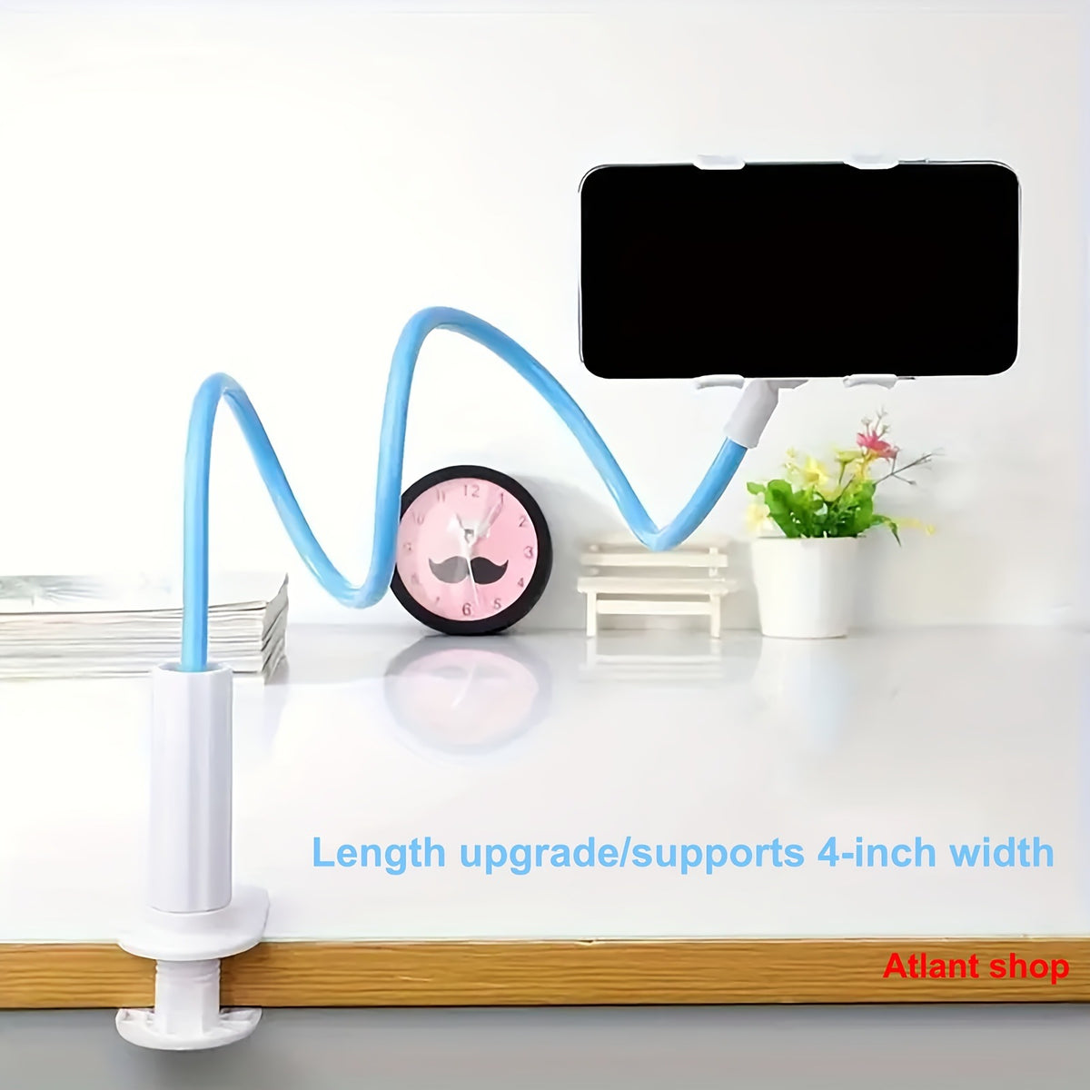 360 Degree Rotatable Spiral Base Lazy Phone Holder