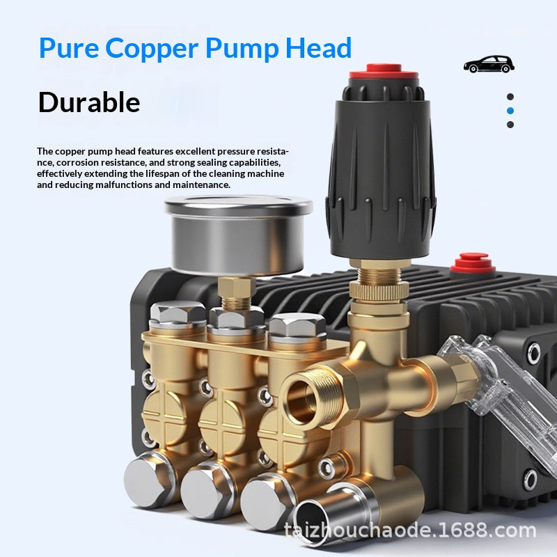 Machine de lavage de voiture commerciale Copper-Motor haute puissance