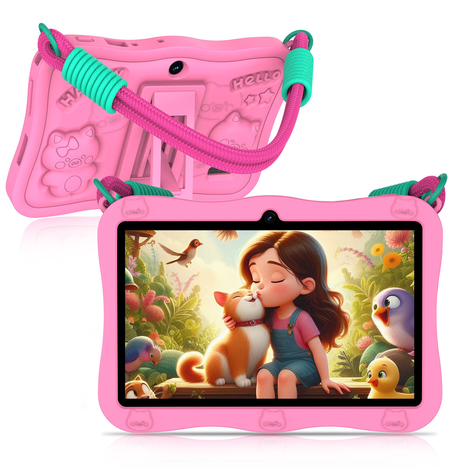 Comprimé de 7 pouces pour enfants Appareil d'apprentissage intelligent Octa-core