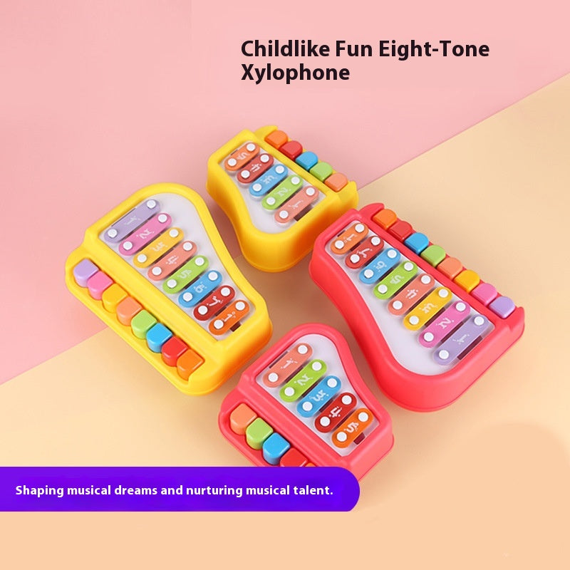 Puzzle pour enfants Instrument de percussion pour piano de huit tons