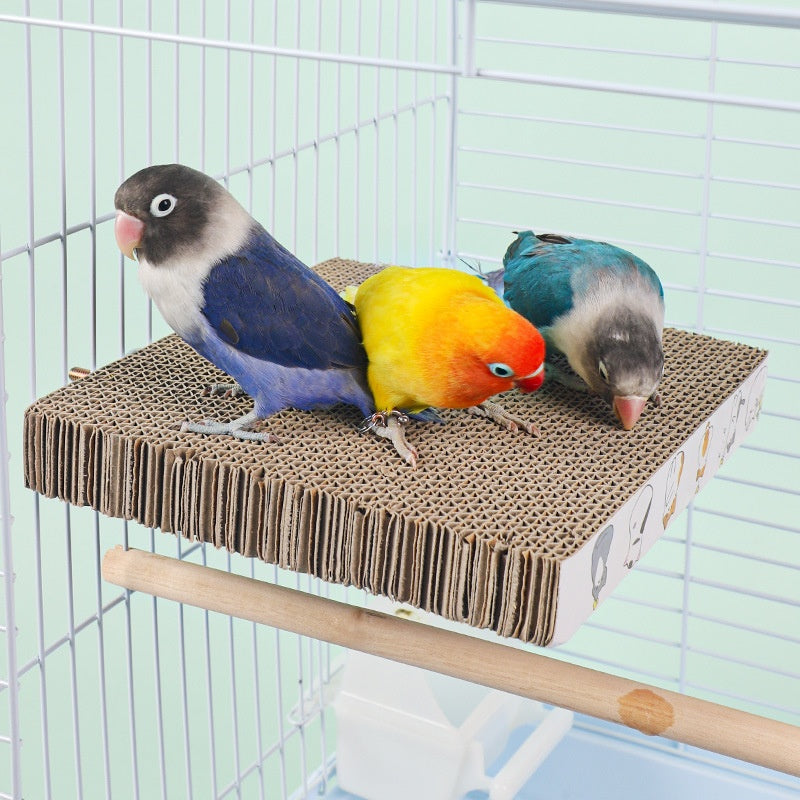 Jouets pour perroquet Chinese Layer Pie Pet Bed Matériel