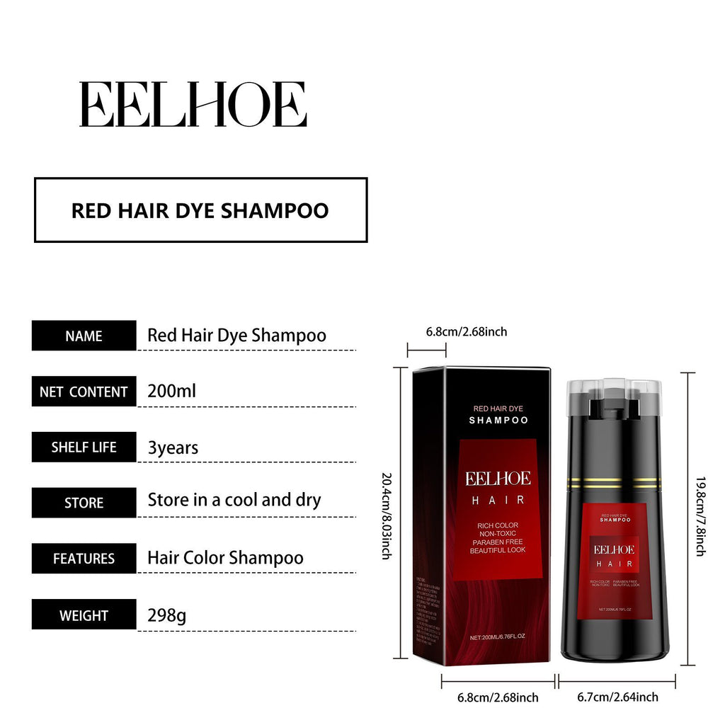 Shampooing EELHOE Red Déposant Couleur