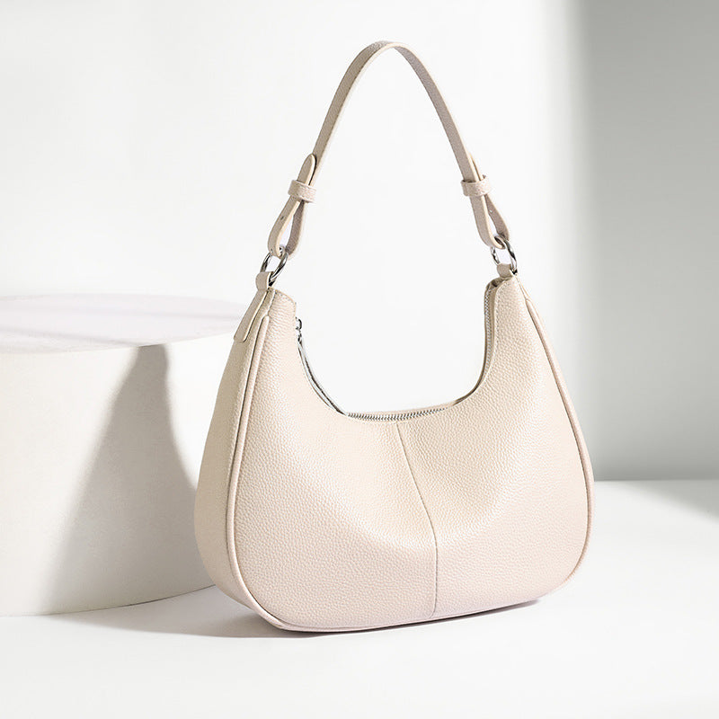Sac transdermique vintage de style occidental fabriqué à partir de cuir de vache en grains