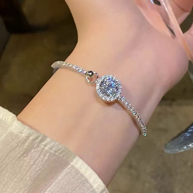 Bracelet Zircon Super Shiny de luxe pour femmes