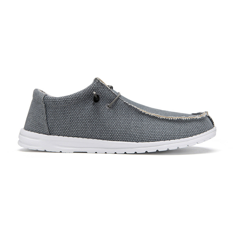 Men's Plus Size Casual Canvas Shoes