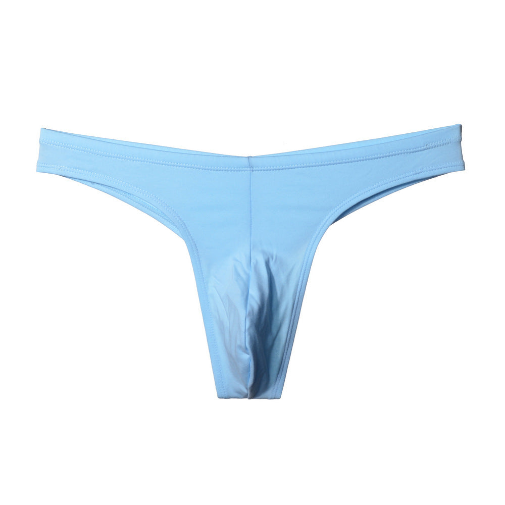 European And American Low Waist Cotton U Sac Sous-vêtements Hommes