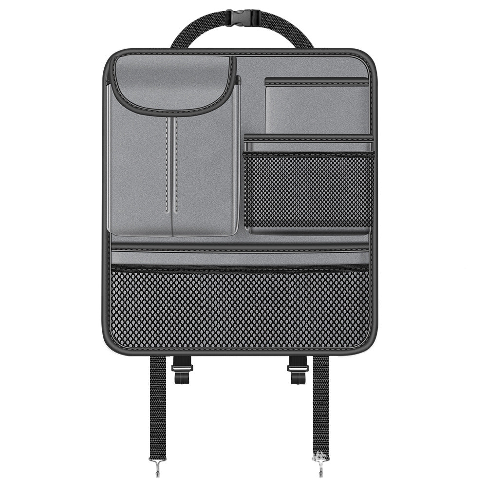 Boîte de tissu de voiture Sac de rangement Sundries multi-fonction