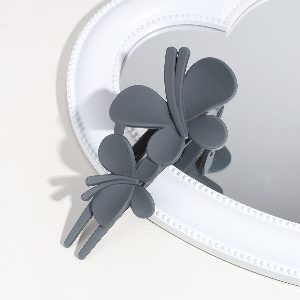 Sentez le papillon Clip Matte Texture après Barrettes