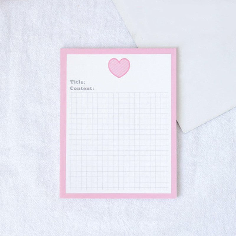 Papier de Patting Mignon Avocat Ours Sticky Note Book