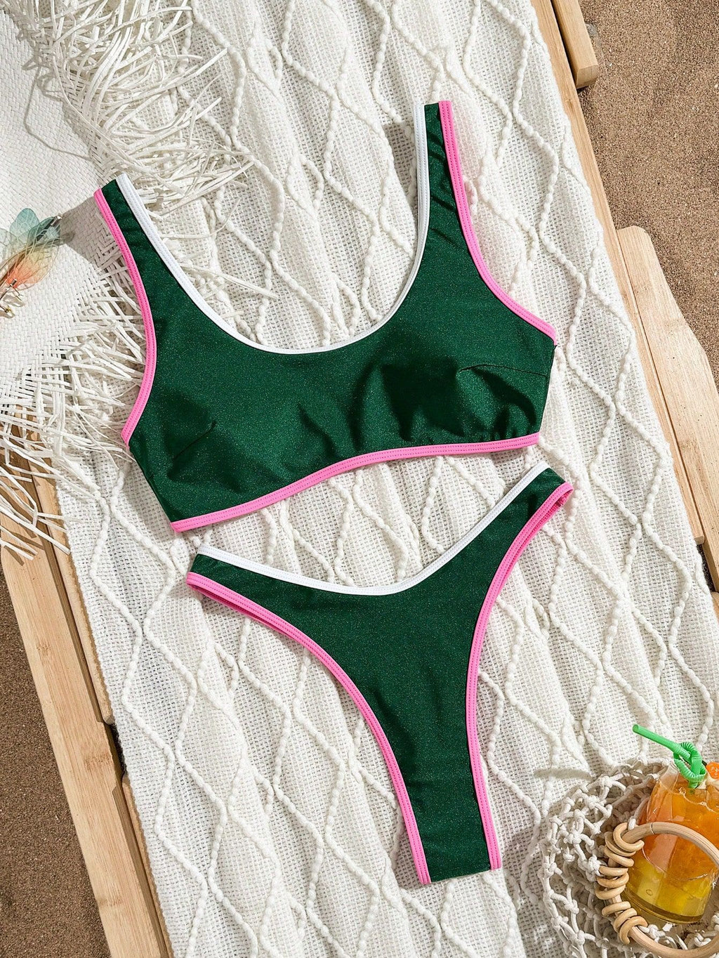 Maillots de bain de plage de style Split Bikini